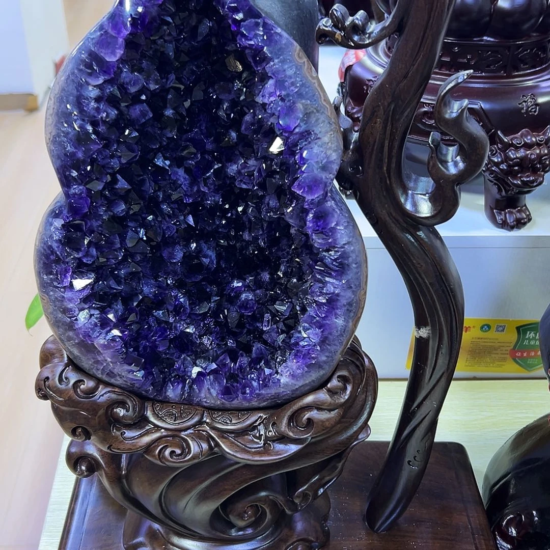 紫晶大型摆件（非配饰）未镶嵌