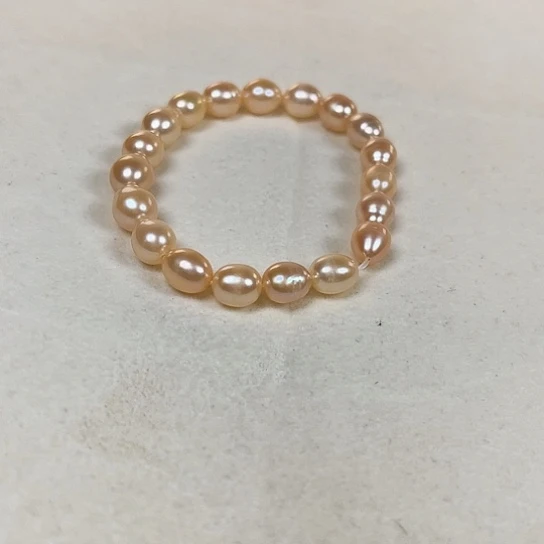 淡水珍珠银S925镶嵌颈饰