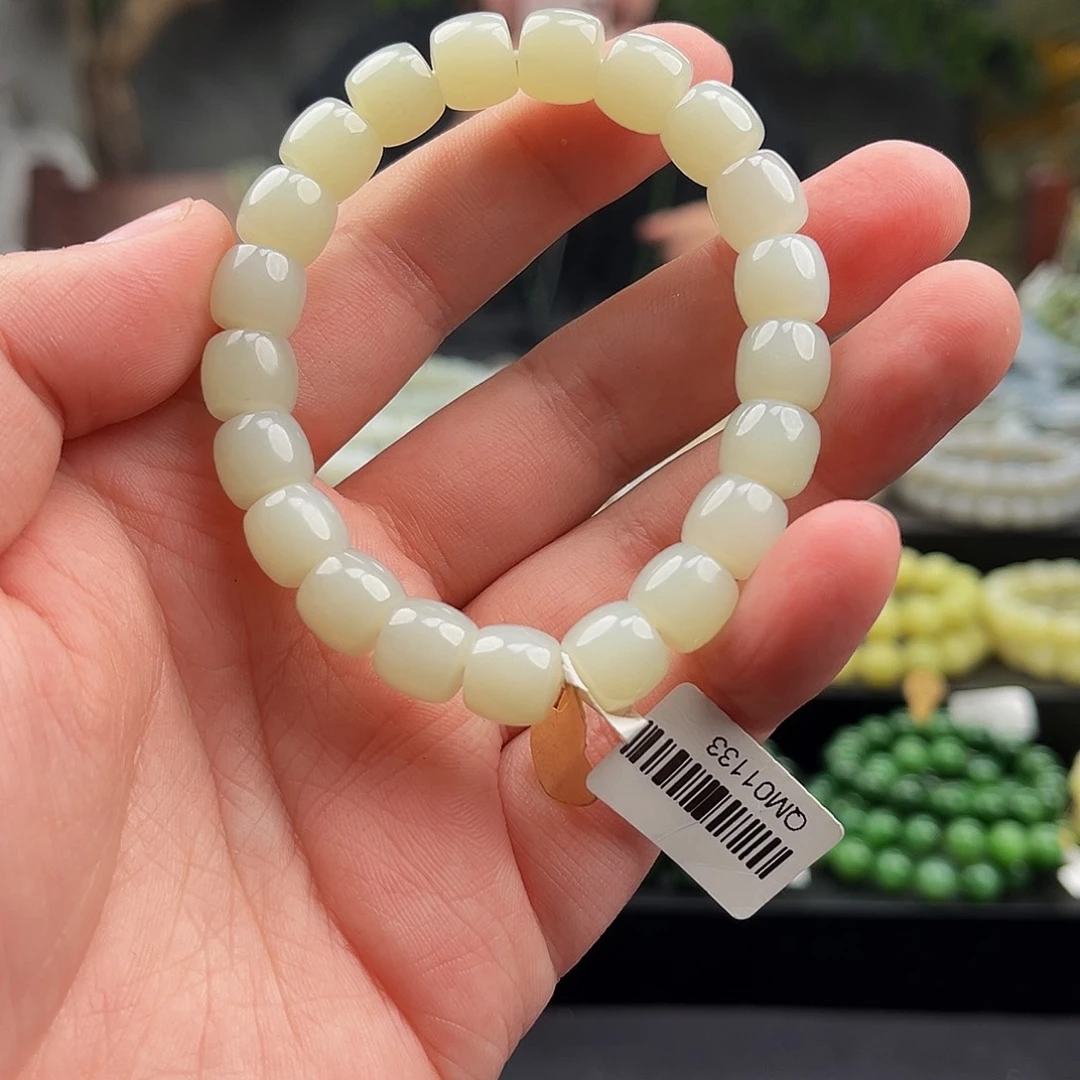 和田玉手串未镶嵌