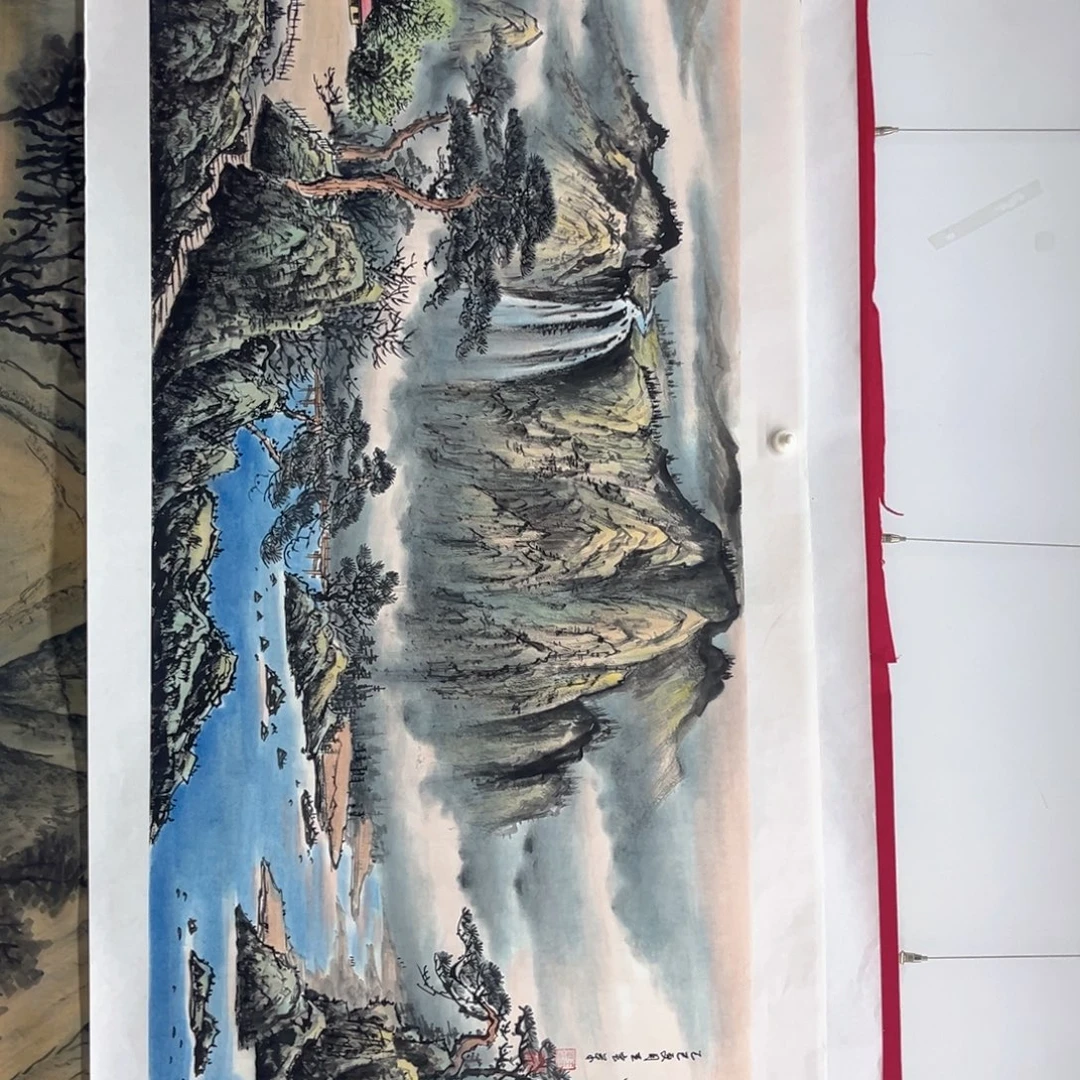 8***号国画绘画作品多次参加