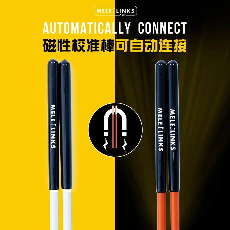 MELELINKS高尔夫多功能磁吸指示杆保持球包整齐完善推杆