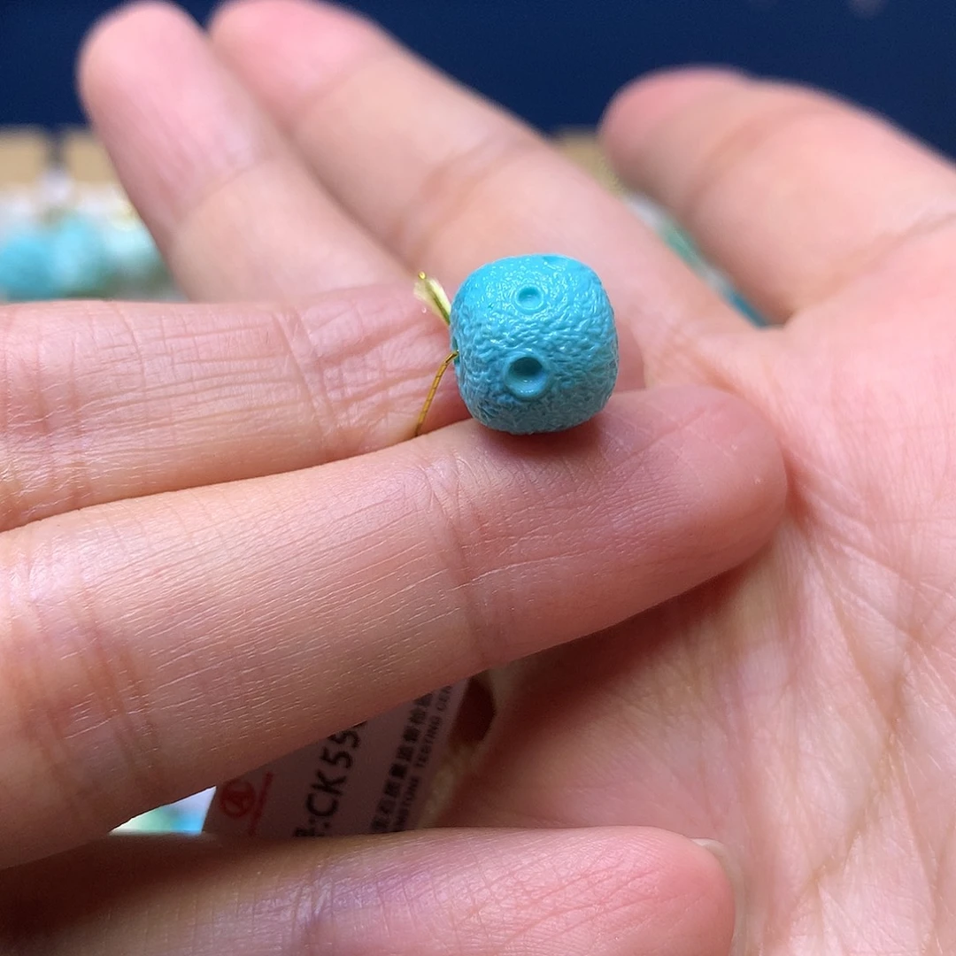 绿松石未镶嵌墩子