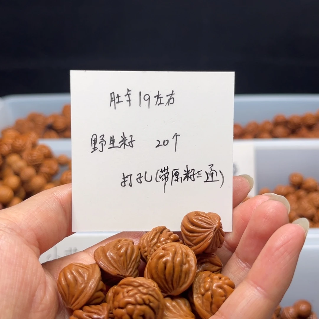 文玩核桃手串桃核