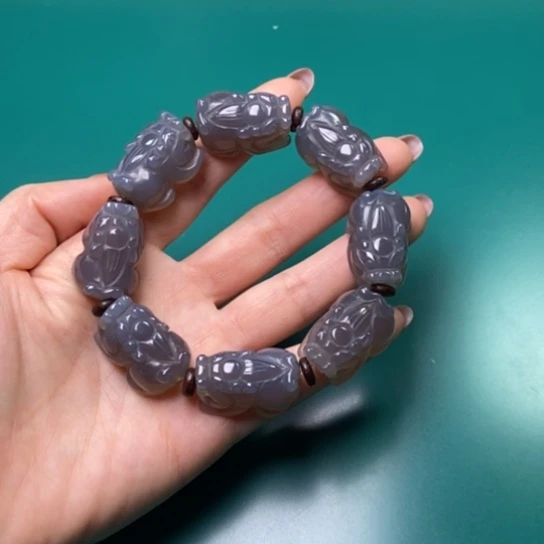 玛瑙/玉髓未镶嵌手链