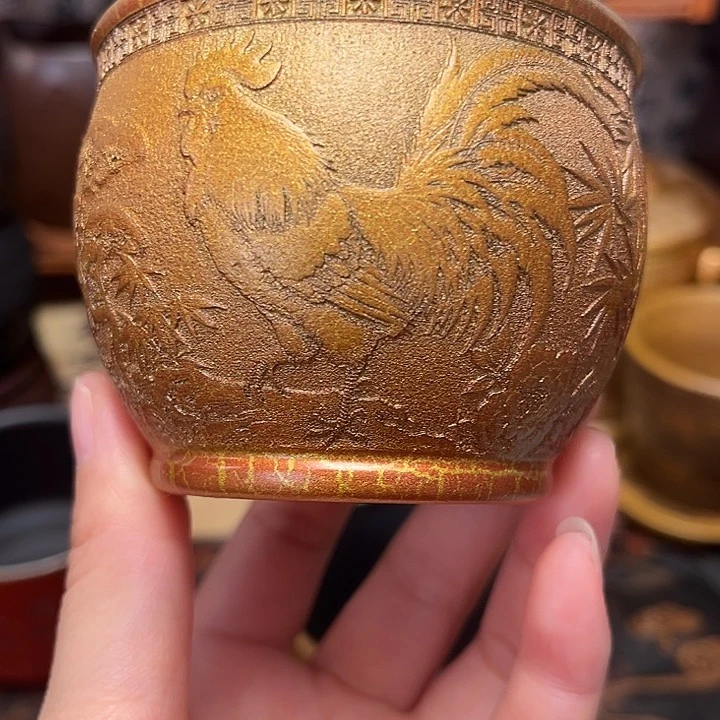 紫砂茶杯宜兴紫砂茶具正品