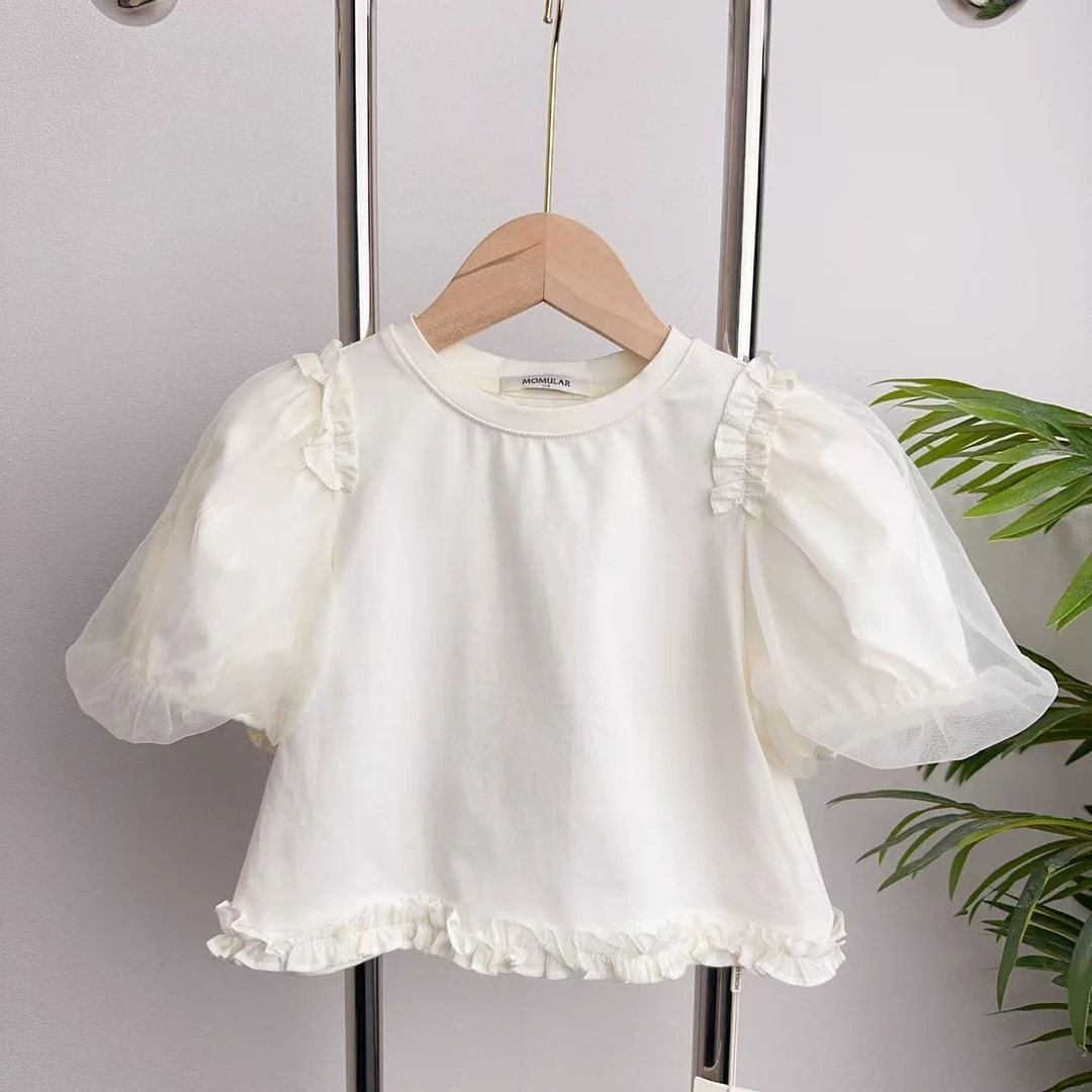 【G410】白色短袖T恤B0-11