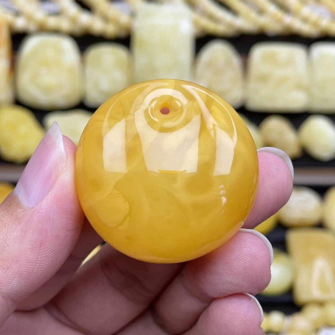 裸石琥珀未镶嵌琥珀蜜蜡