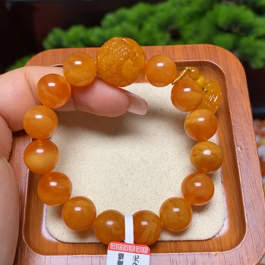 【闪购商品】手链蜜蜡未镶嵌手串