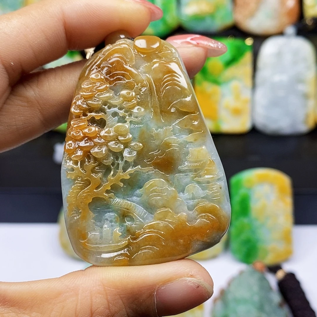未镶嵌定制翡翠翡翠A货一物一证