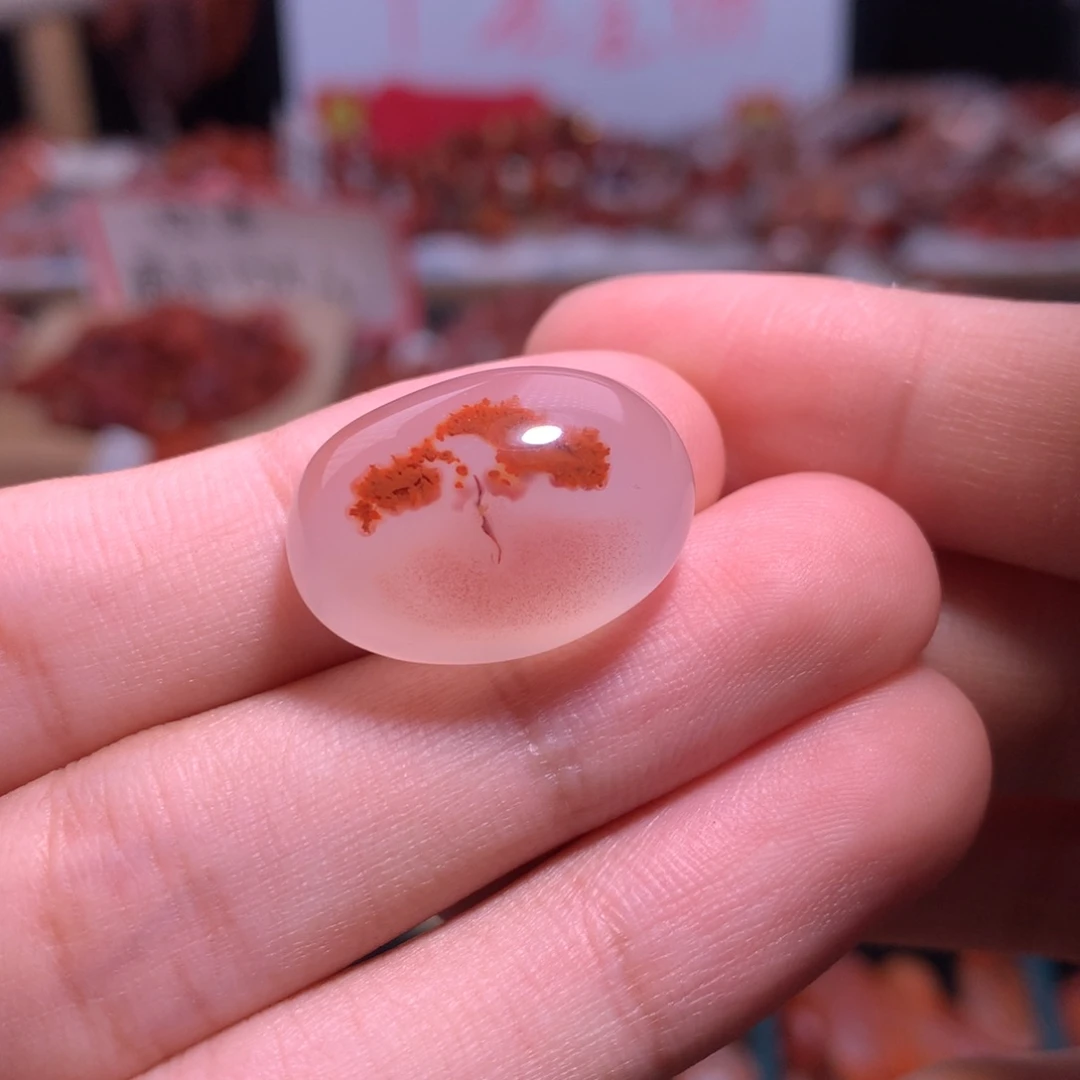 南红玛瑙未镶嵌珠宝半成品蛋面