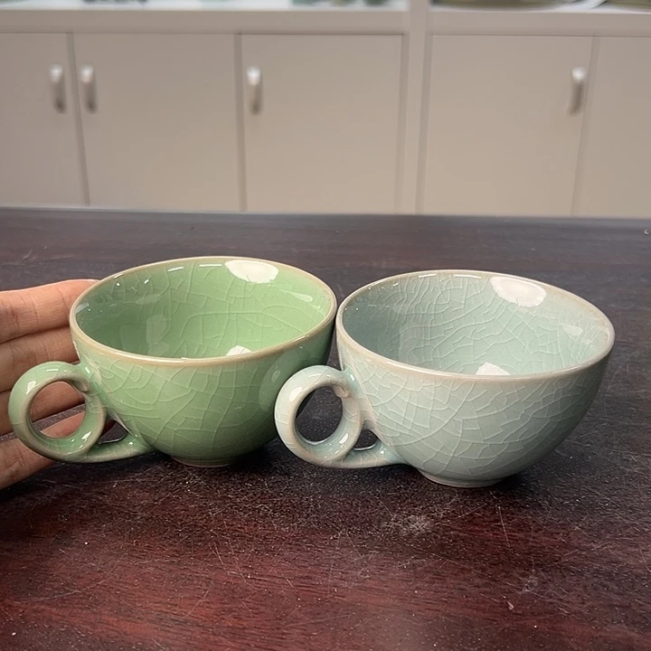 云间青瓷龙泉小米茶器