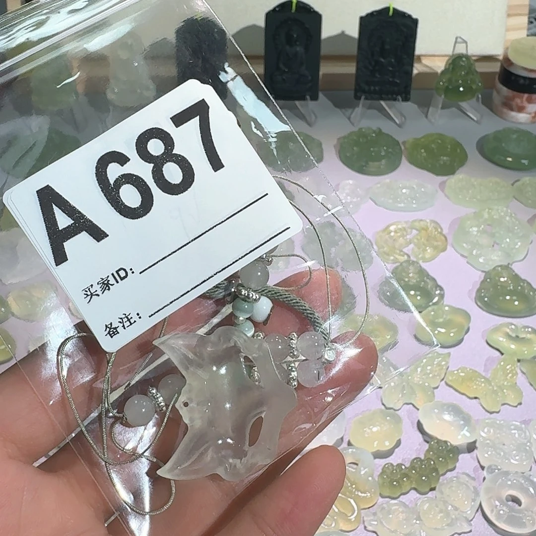 因***₄未镶嵌岫玉颈饰精美礼品