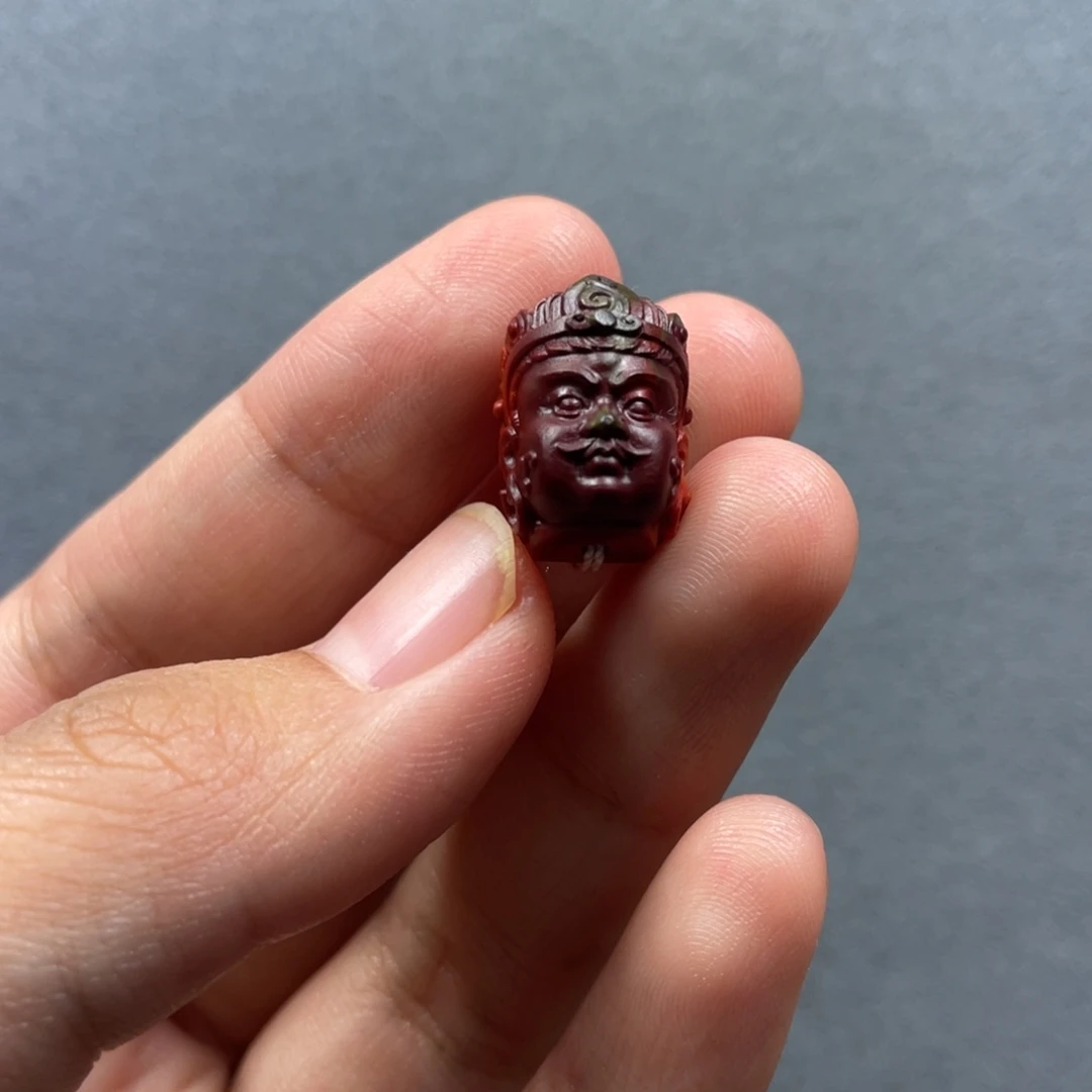 南红玛瑙未镶嵌配饰黄财神