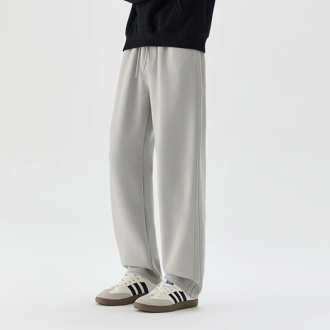 Cebrodz美式阔腿休闲裤男款春秋季新款宽松直筒潮流百搭阔腿长裤