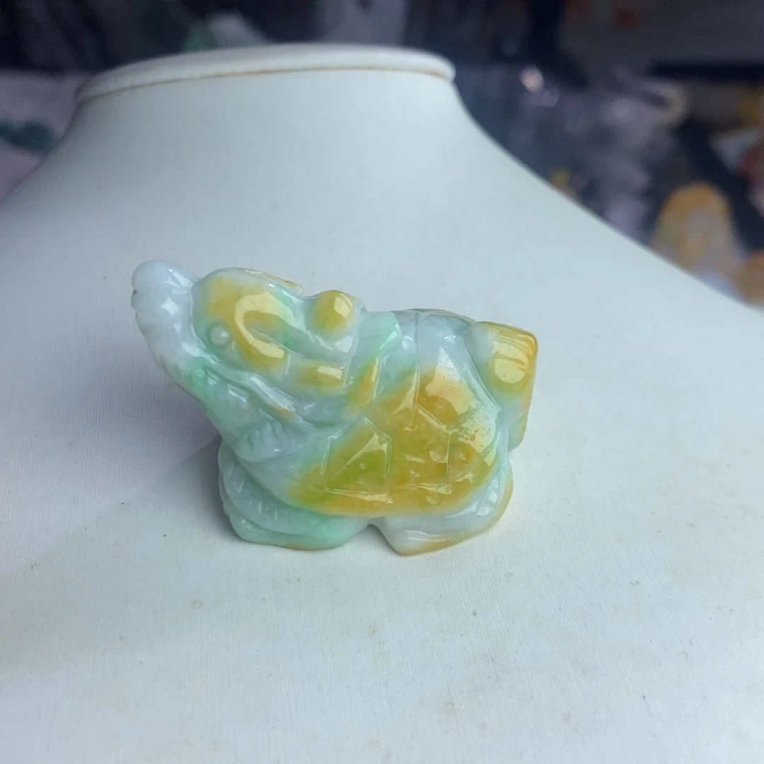 未镶嵌挂件翡翠龙龟