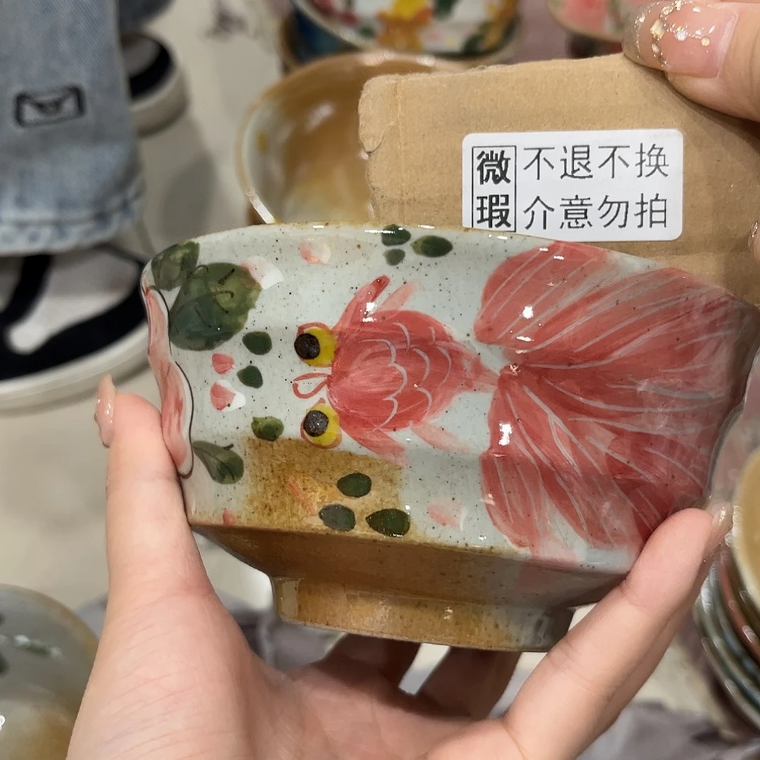 陶泥景德镇手工手绘高温釉下彩