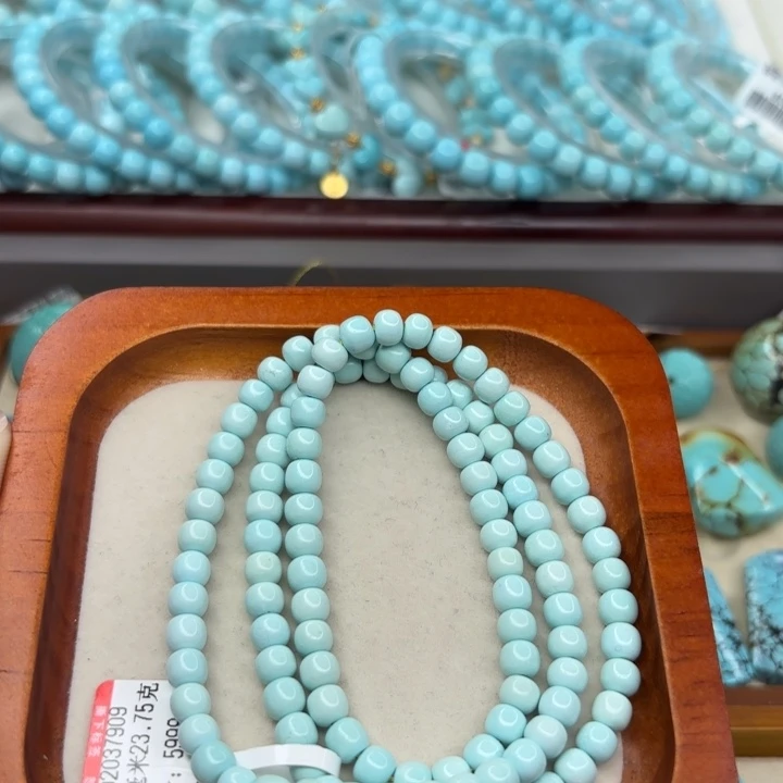 未镶嵌绿松石手链