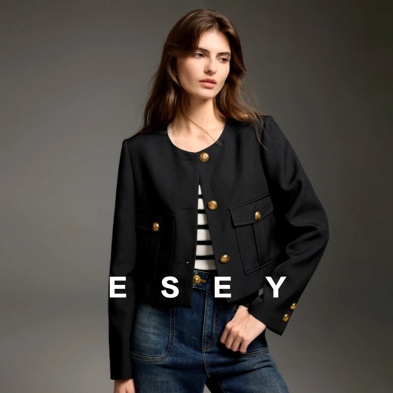 【玫瑰专属】ESE·Y 25秋经典小香风法式箱型外套