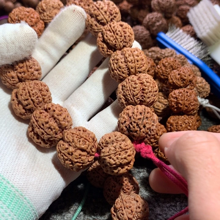 柚***叶手串金刚菩提24梅花