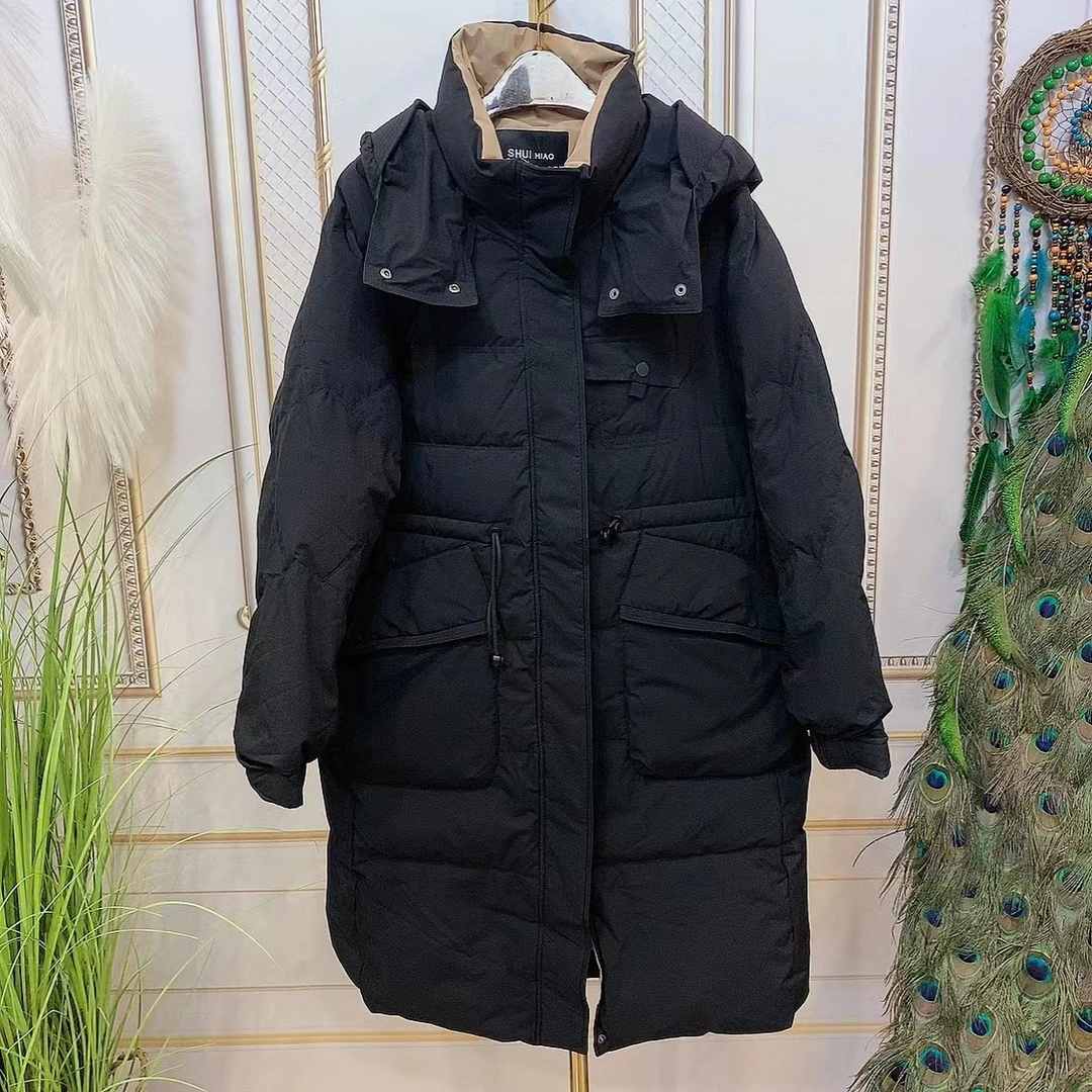 （衣长102）新款中长款羽绒服9311