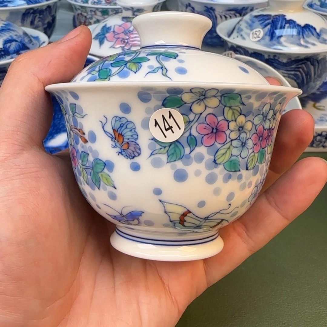 彦祖纯手工手绘茶具141