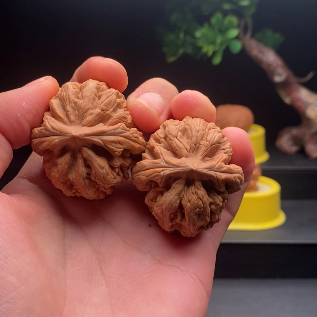 把件文玩核桃红锦鲤41