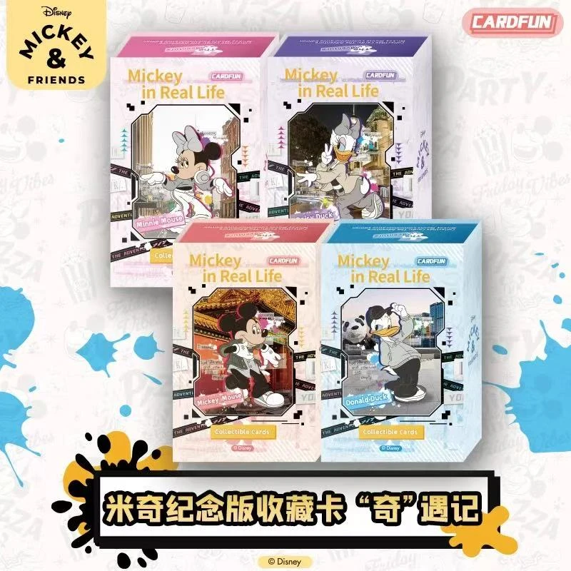 【集卡社迪士尼米奇纪念版】原装正版-米奇奇遇记收藏卡牌