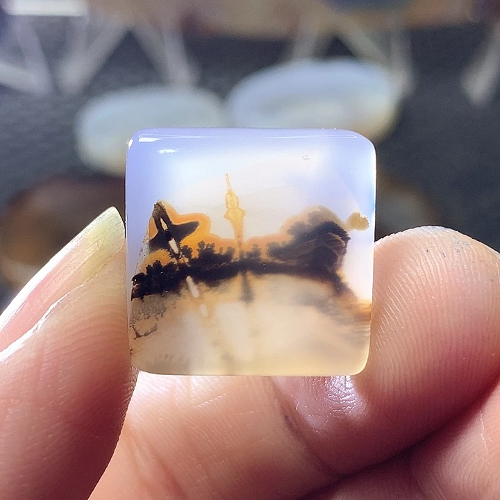 未镶嵌颈饰玛瑙/玉髓