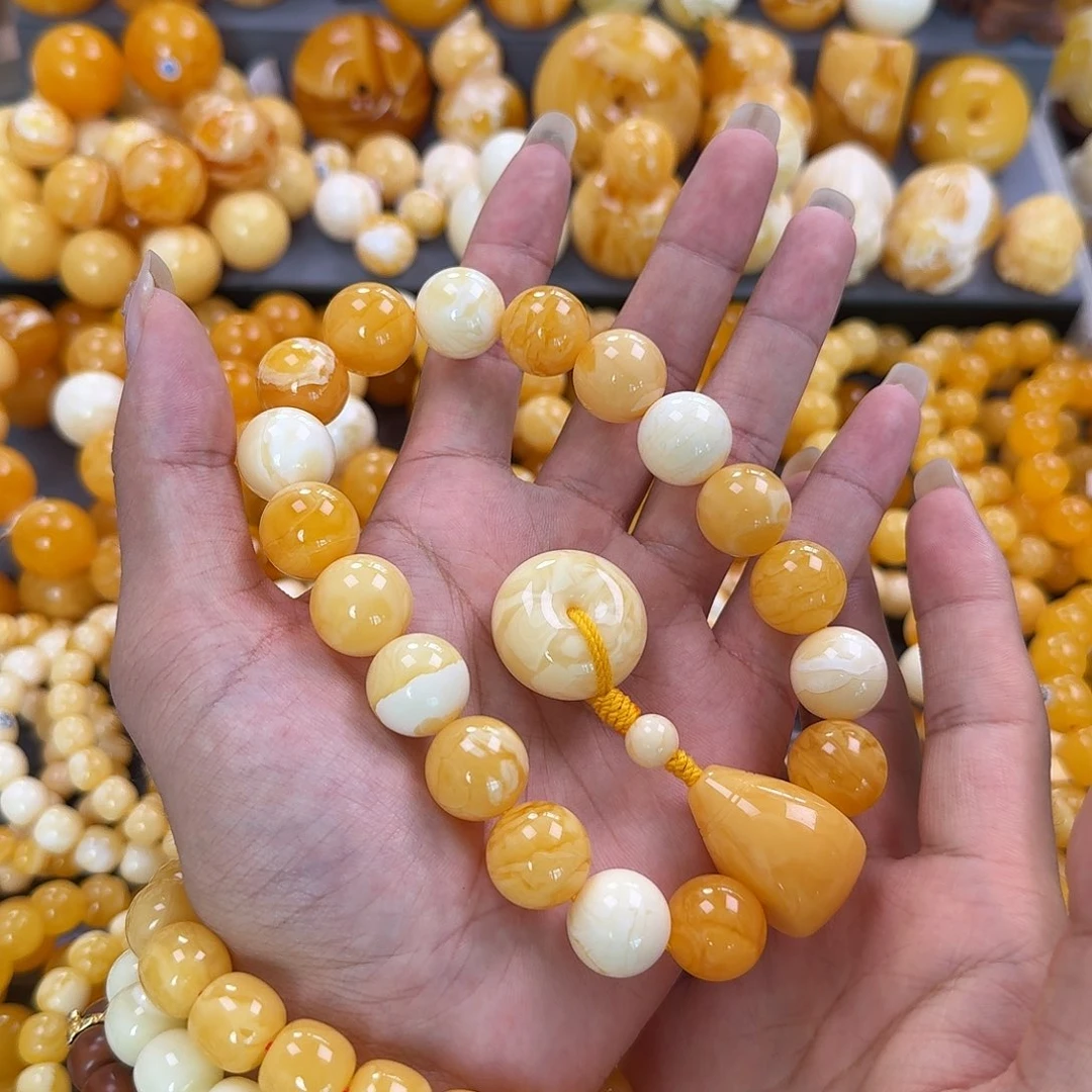 蜜蜡未镶嵌珠宝奇石