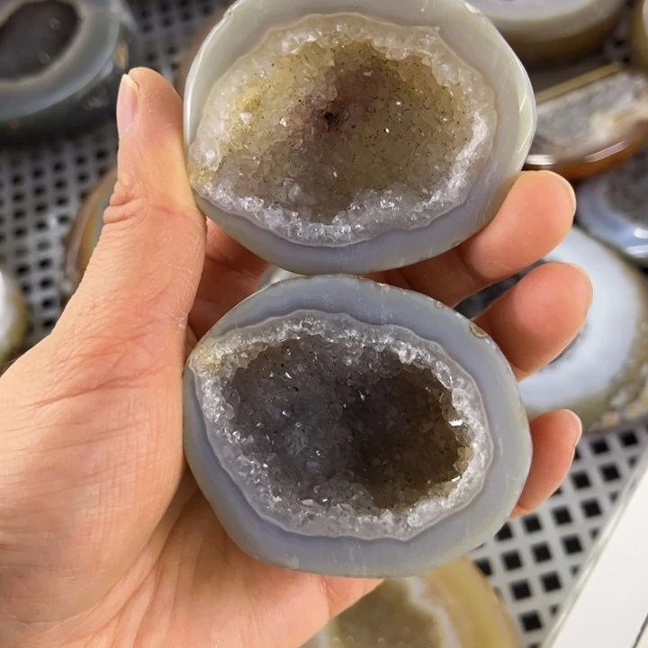 未镶嵌水晶珠宝半成品聚宝盆