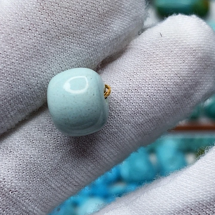 绿松石未镶嵌天然原矿 地大质检