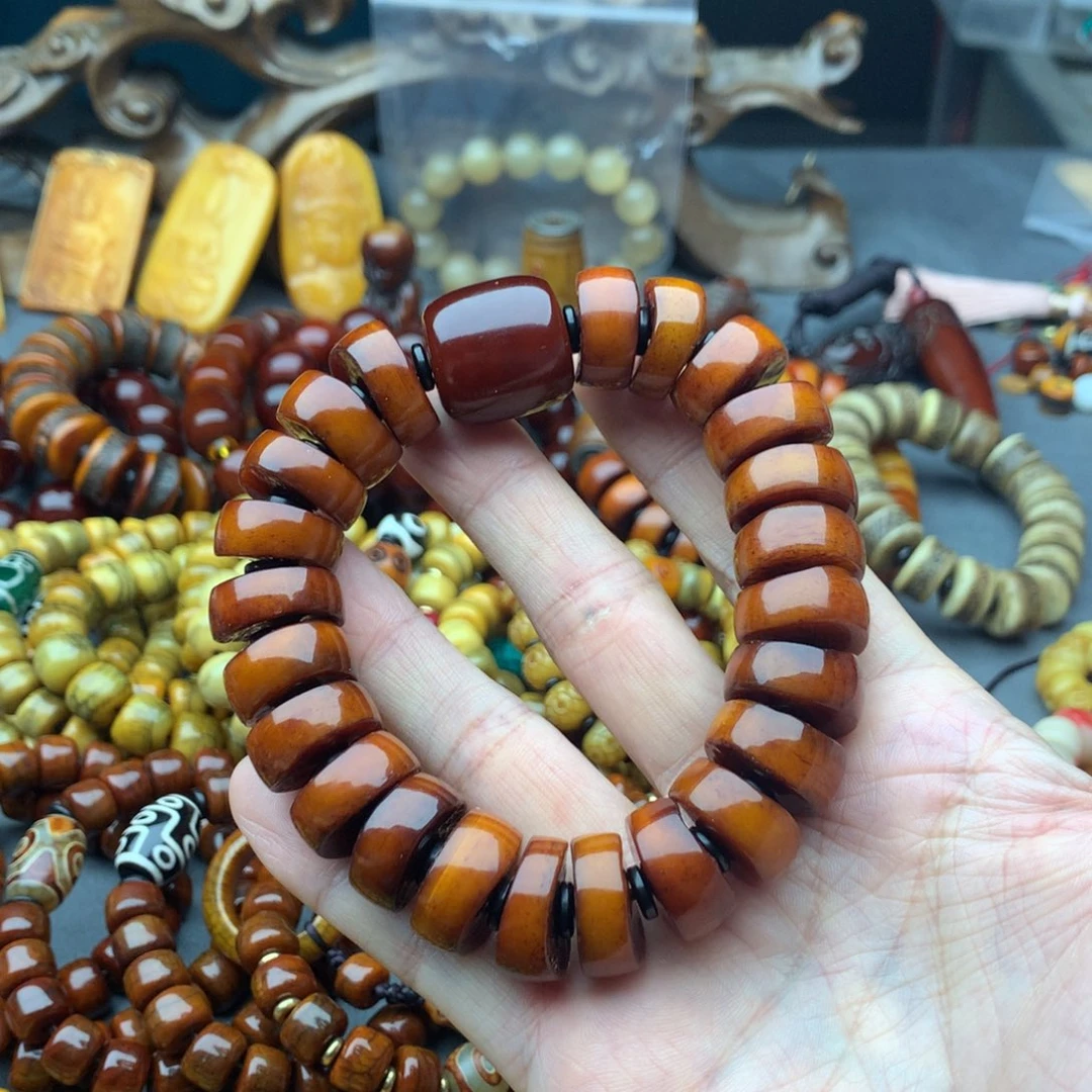***手串/手链牛骨牦牛骨大肠珠手串