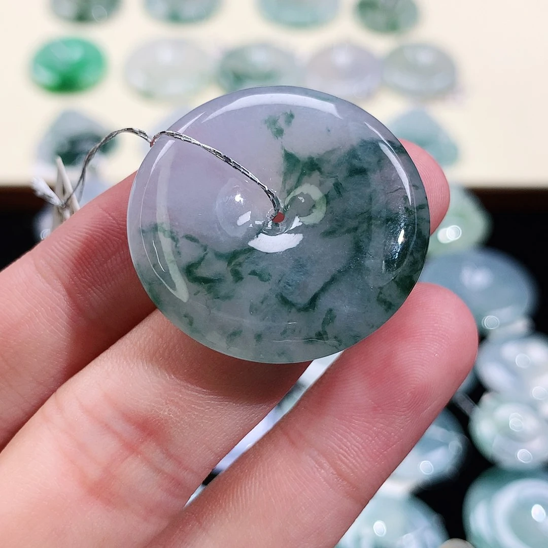 翡翠未镶嵌颈饰翡翠33-5