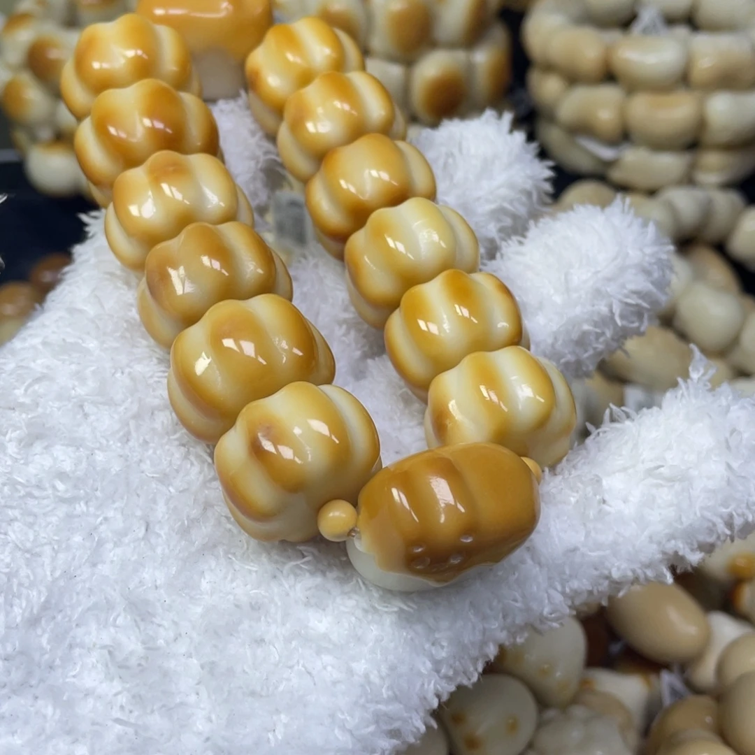 手串菩提根/象牙果11.27.44瑕南瓜