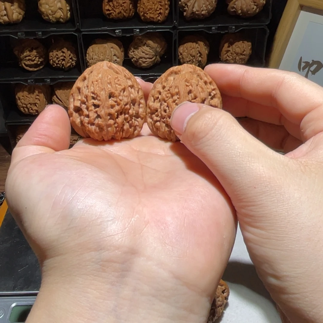 文玩核桃把件41全品南疆石