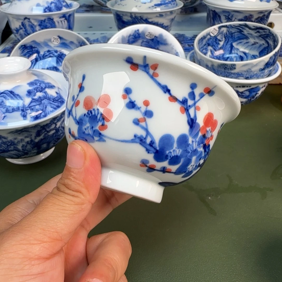 景德镇纯手绘茶具圆圆272