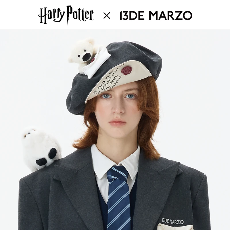 13DE MARZO X 哈利·波特联名系列2025秋季新款录取通知书帽子