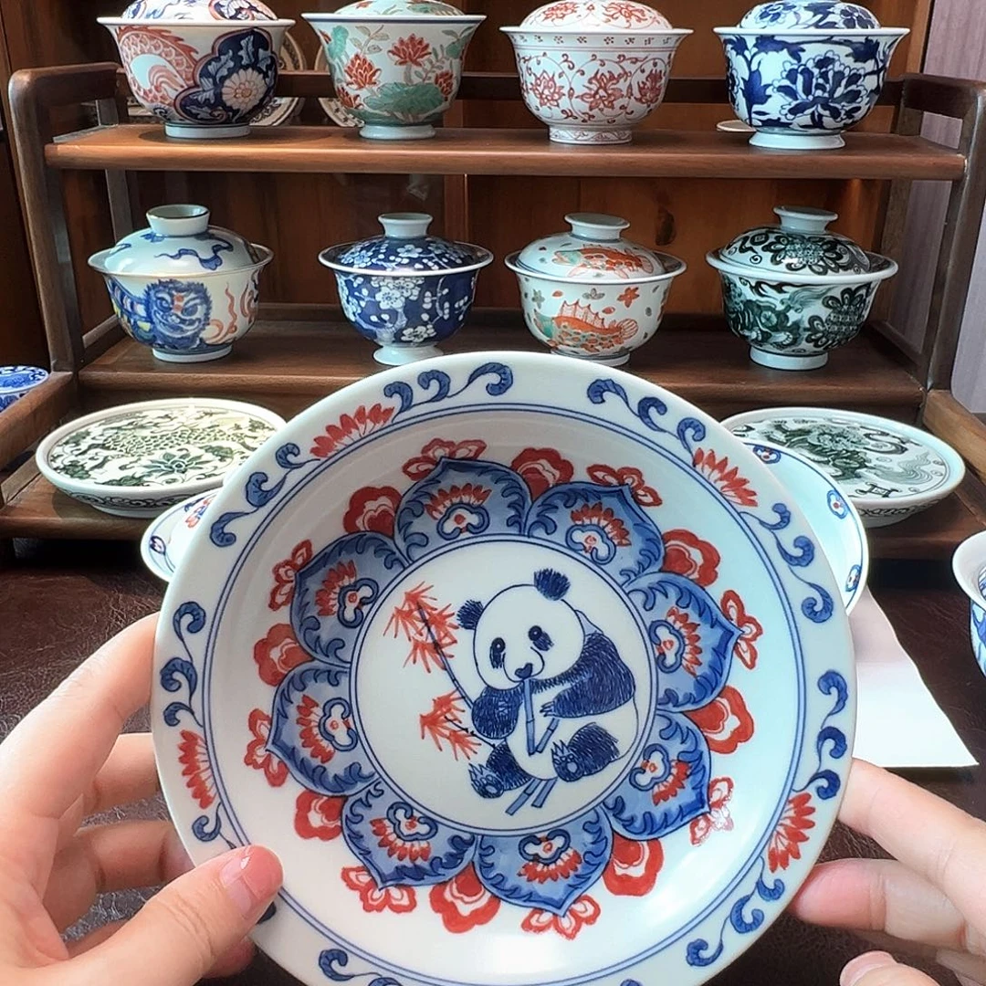 壶承景德镇手绘壶承清货价