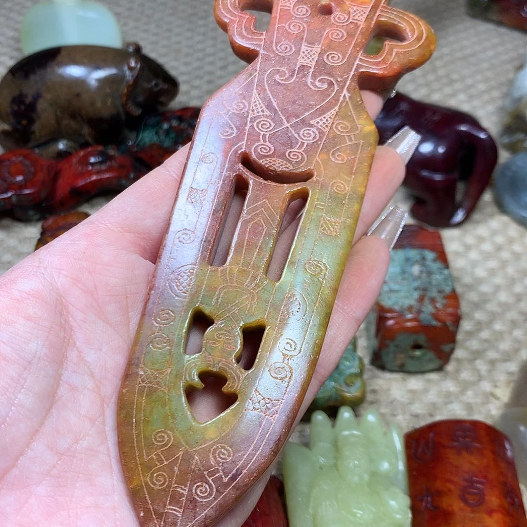 白玉菩提吊坠挂件