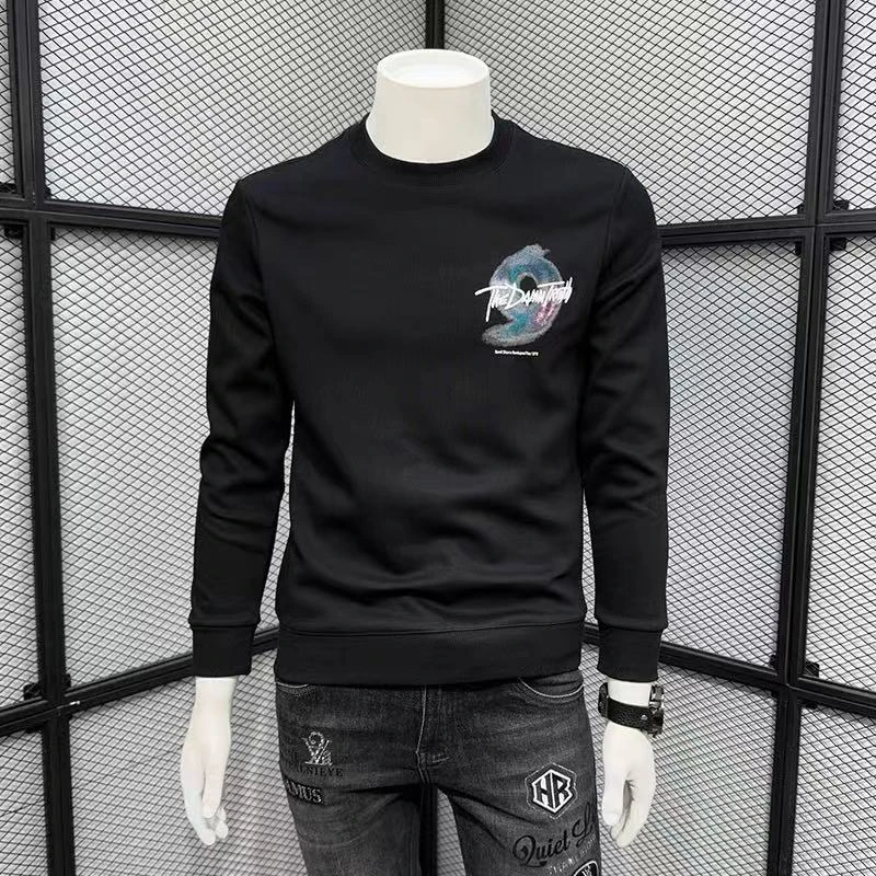 卫衣长袖时尚休闲印花圆领套头秋季印花卫衣