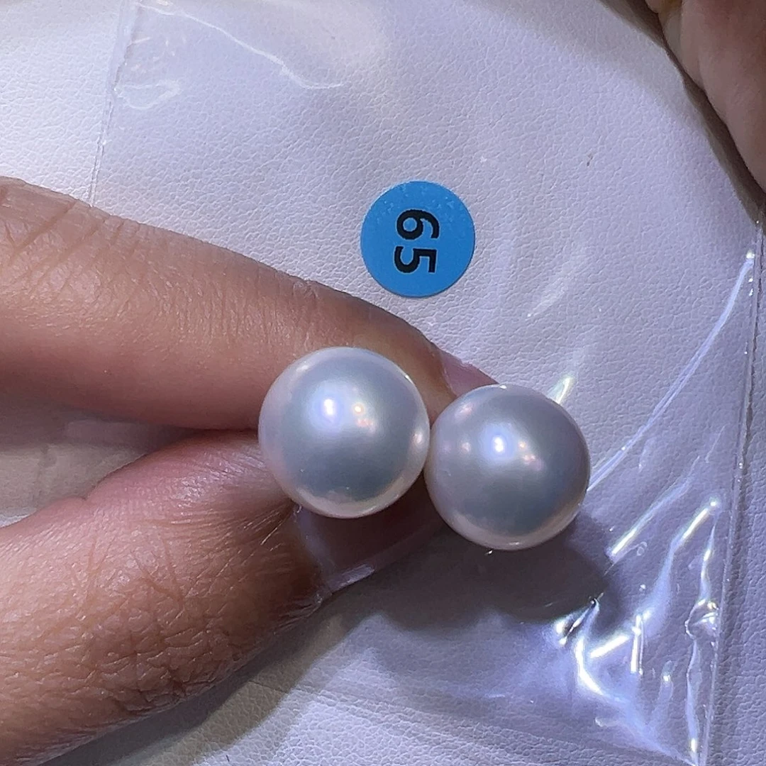 耳饰淡水珍珠银S925镶嵌