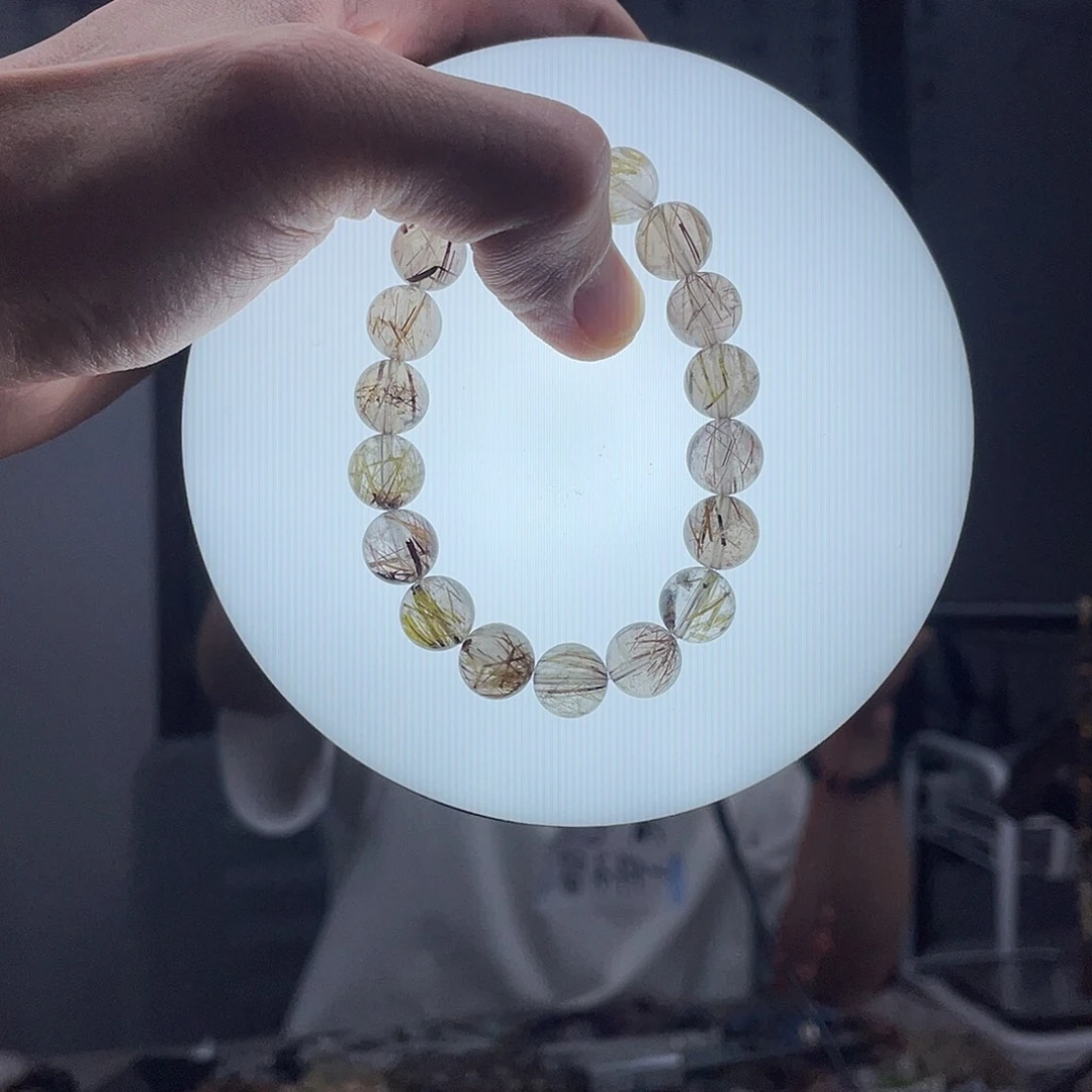 水晶手链未镶嵌发晶10.8