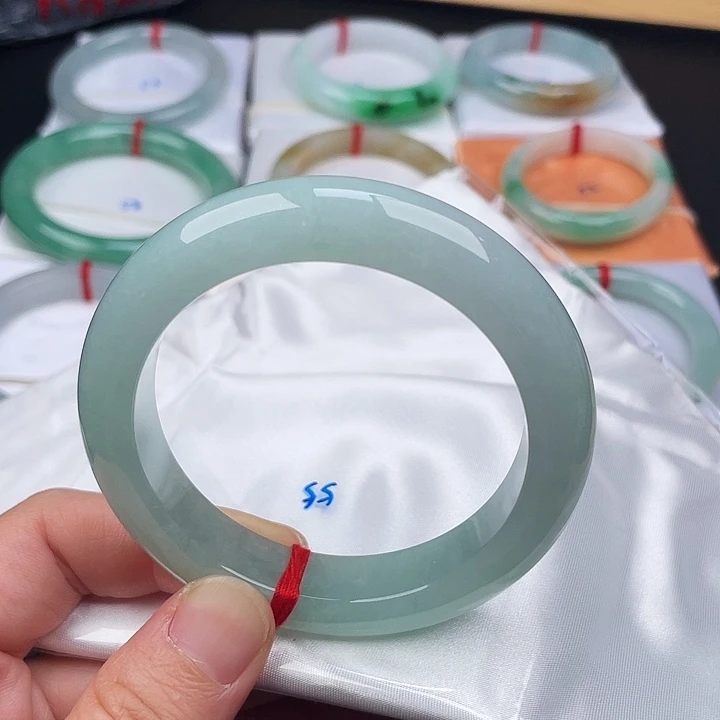未镶嵌手镯翡翠手镯14