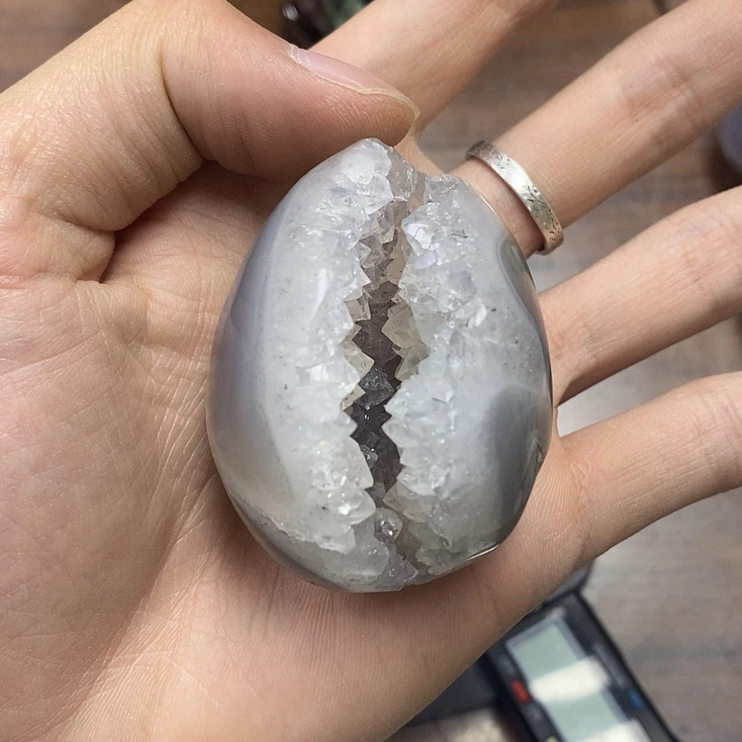 玛瑙/玉髓未镶嵌天然玛瑙龙蛋