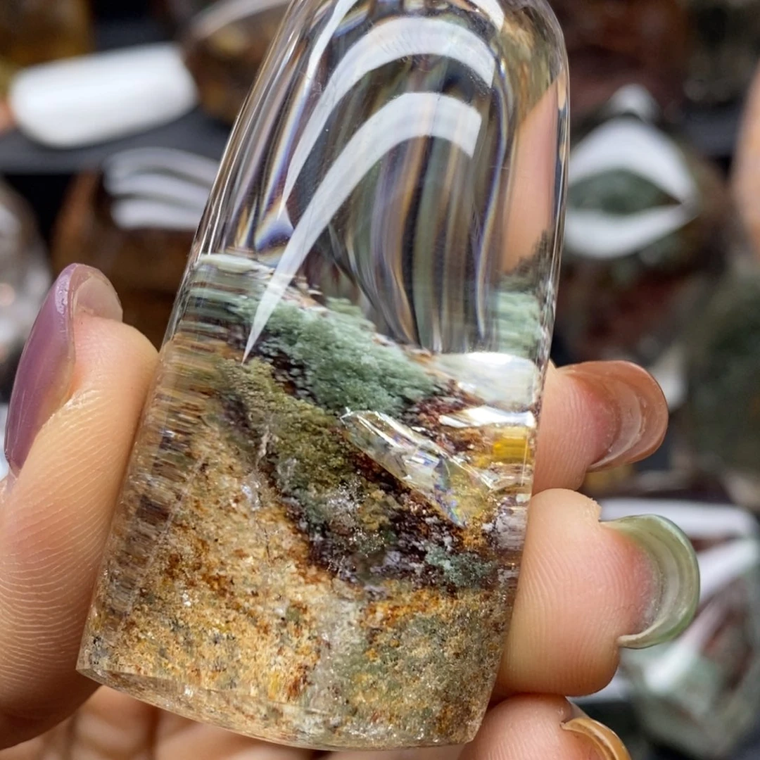 水晶未镶嵌珠宝半成品