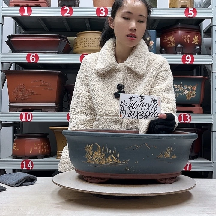 花盆紫砂紫砂花盆