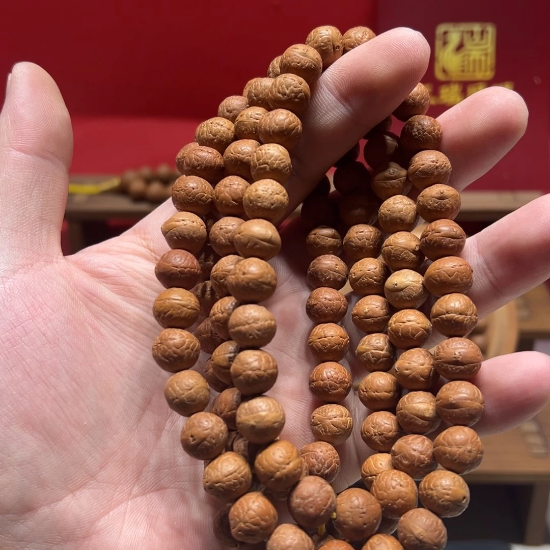 手串凤眼菩提10.5mm尼泊尔凤眼菩提108