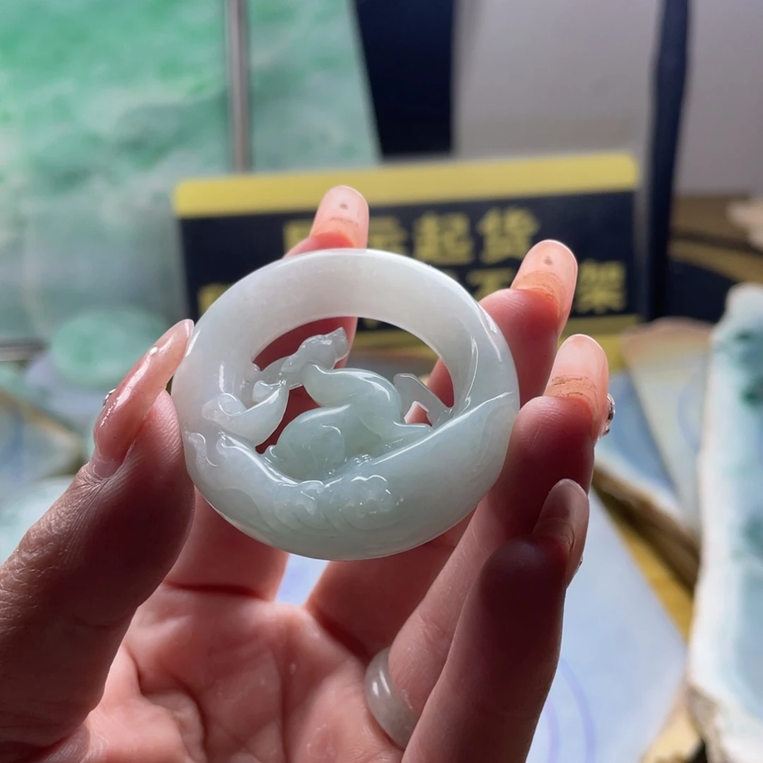定制翡翠未镶嵌高****米