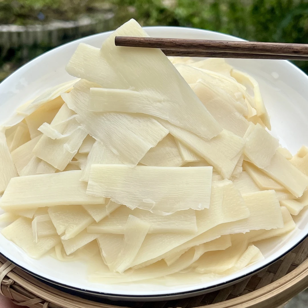 广西农家鲜嫩脆口麻竹笋片可做多种菜肴