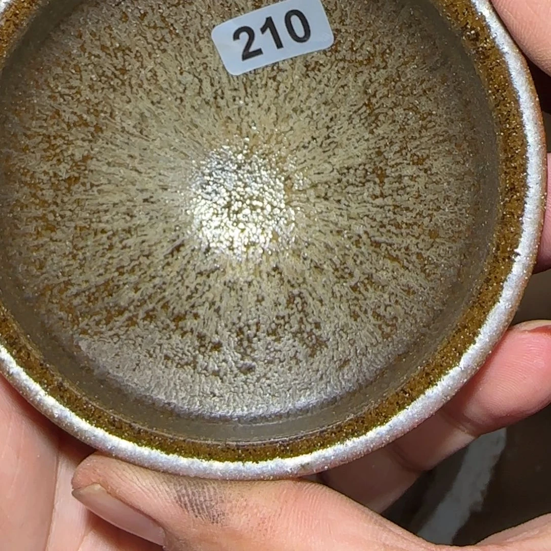 茶盏焦源柴烧自然还原210